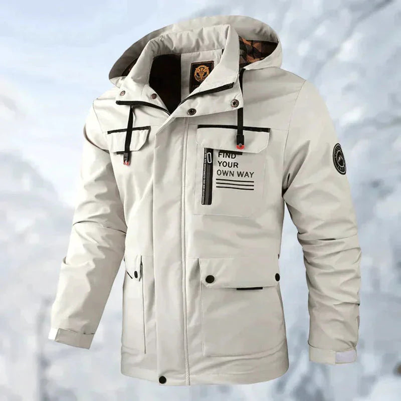 Men’S Waterproof Outdoor Jacket | Windproof Winter