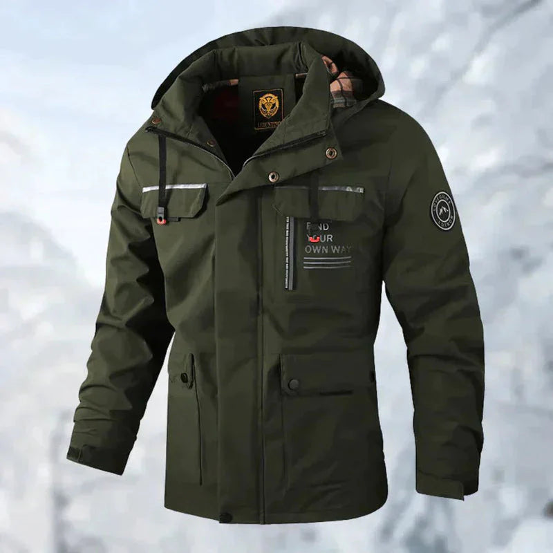 Men’S Waterproof Outdoor Jacket | Windproof Winter