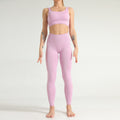 2 Piece Yoga Set Sports Bra and Leggings Jogging Women Gym Set Clothes Seamless Workout Sports Tights Women Fitness Sports Suit-5