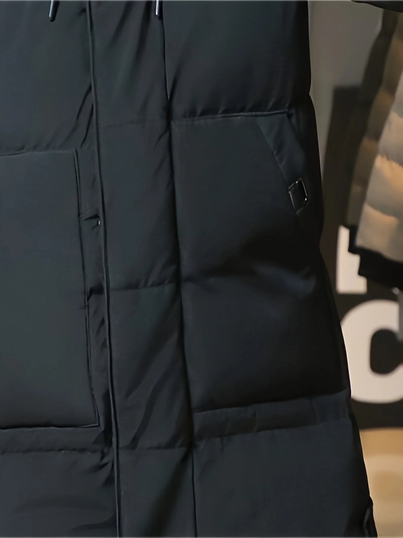 Men’S Thick Padded Winter Coat | Long Warm Parka