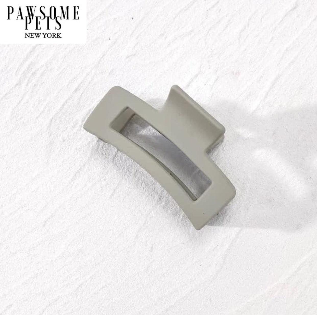 HAIR CLAWS - GREY-0