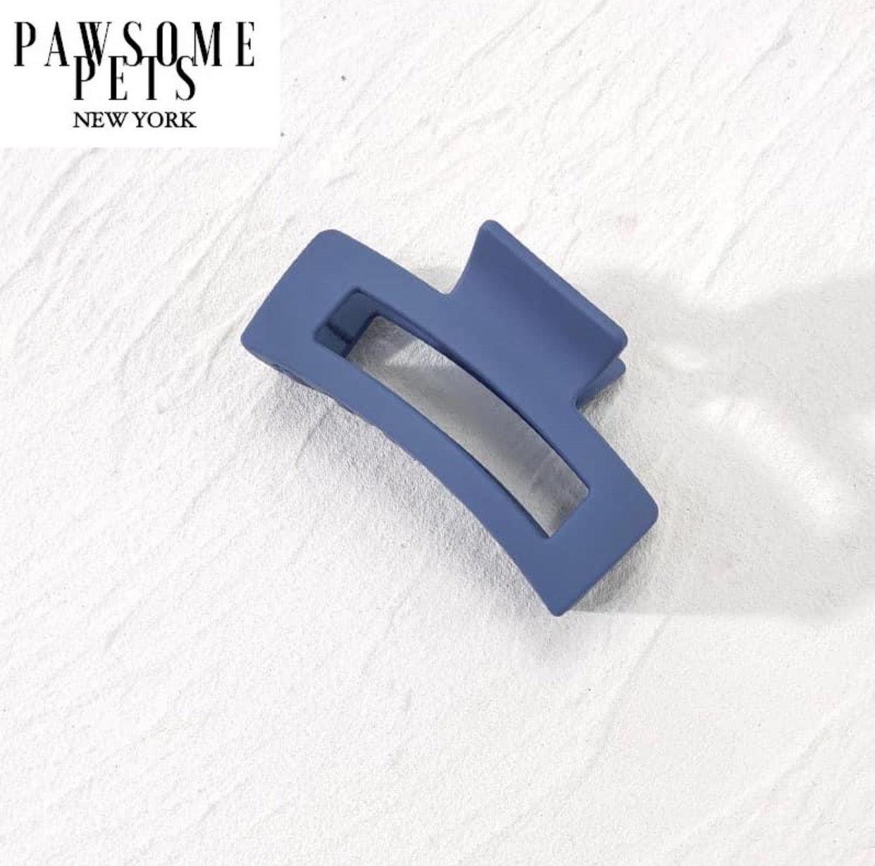 HAIR CLAWS - BLUE-0