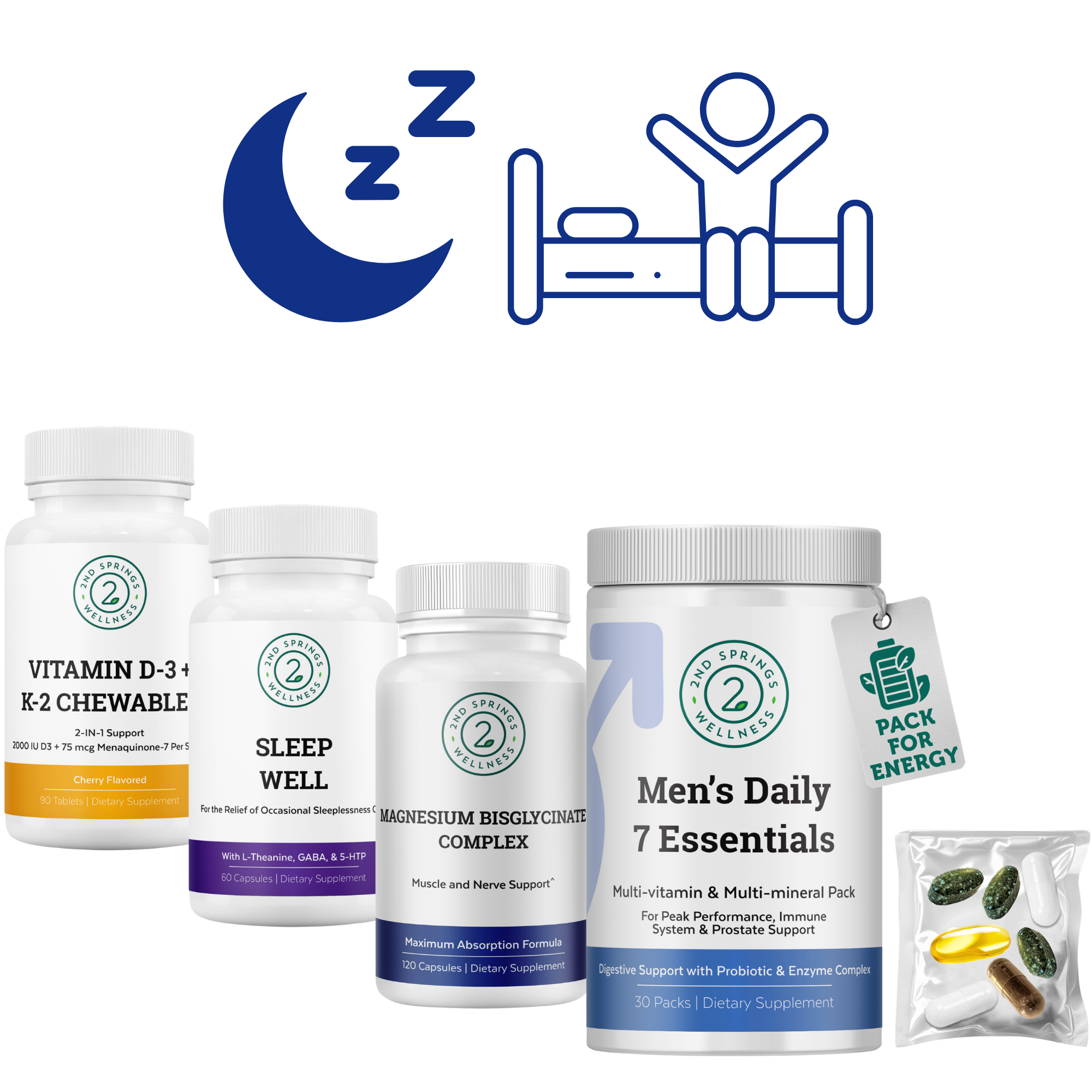 MEN’S SLEEP & RECOVERY STACK