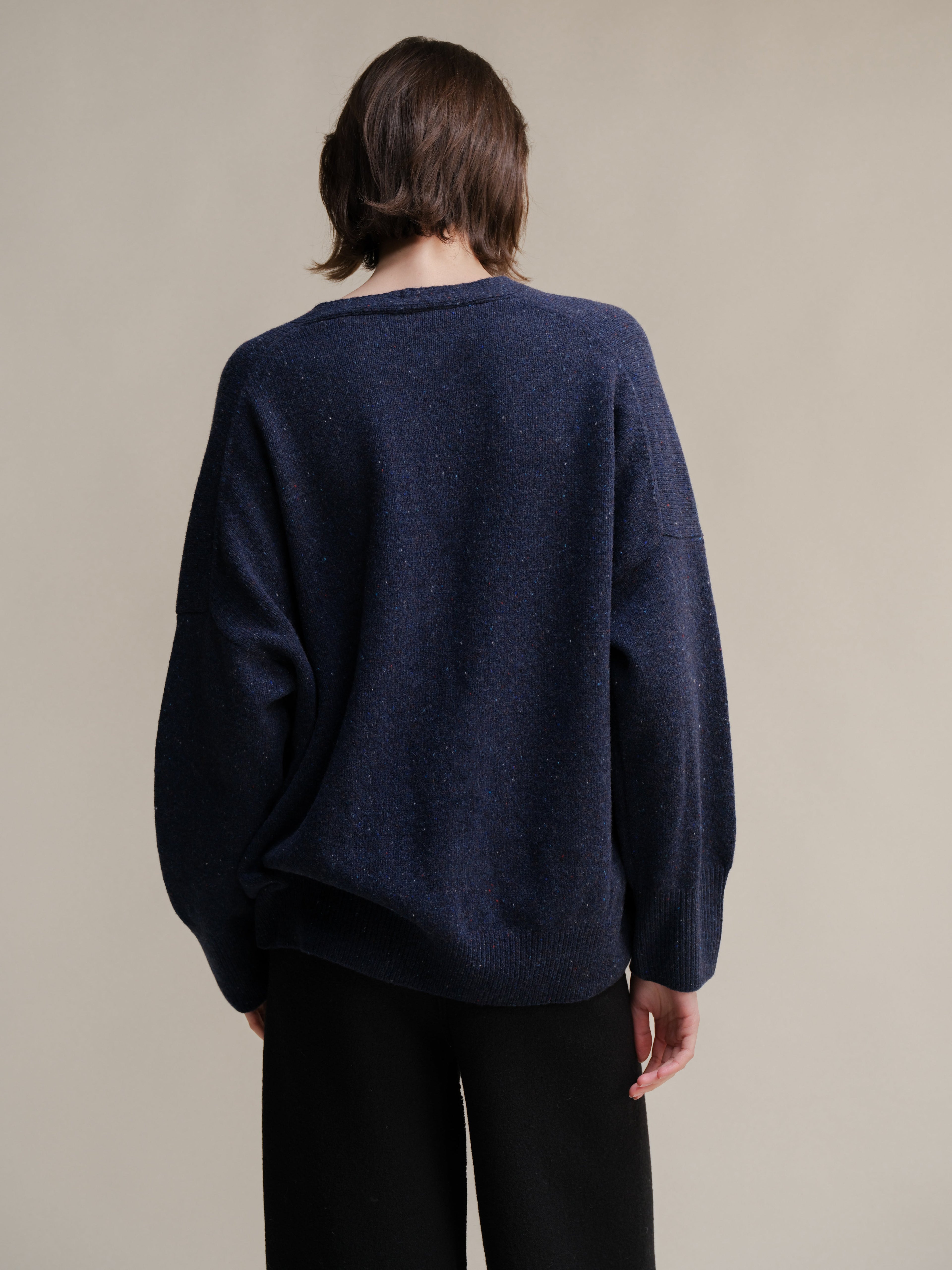 Tweed Oversized Cardigan