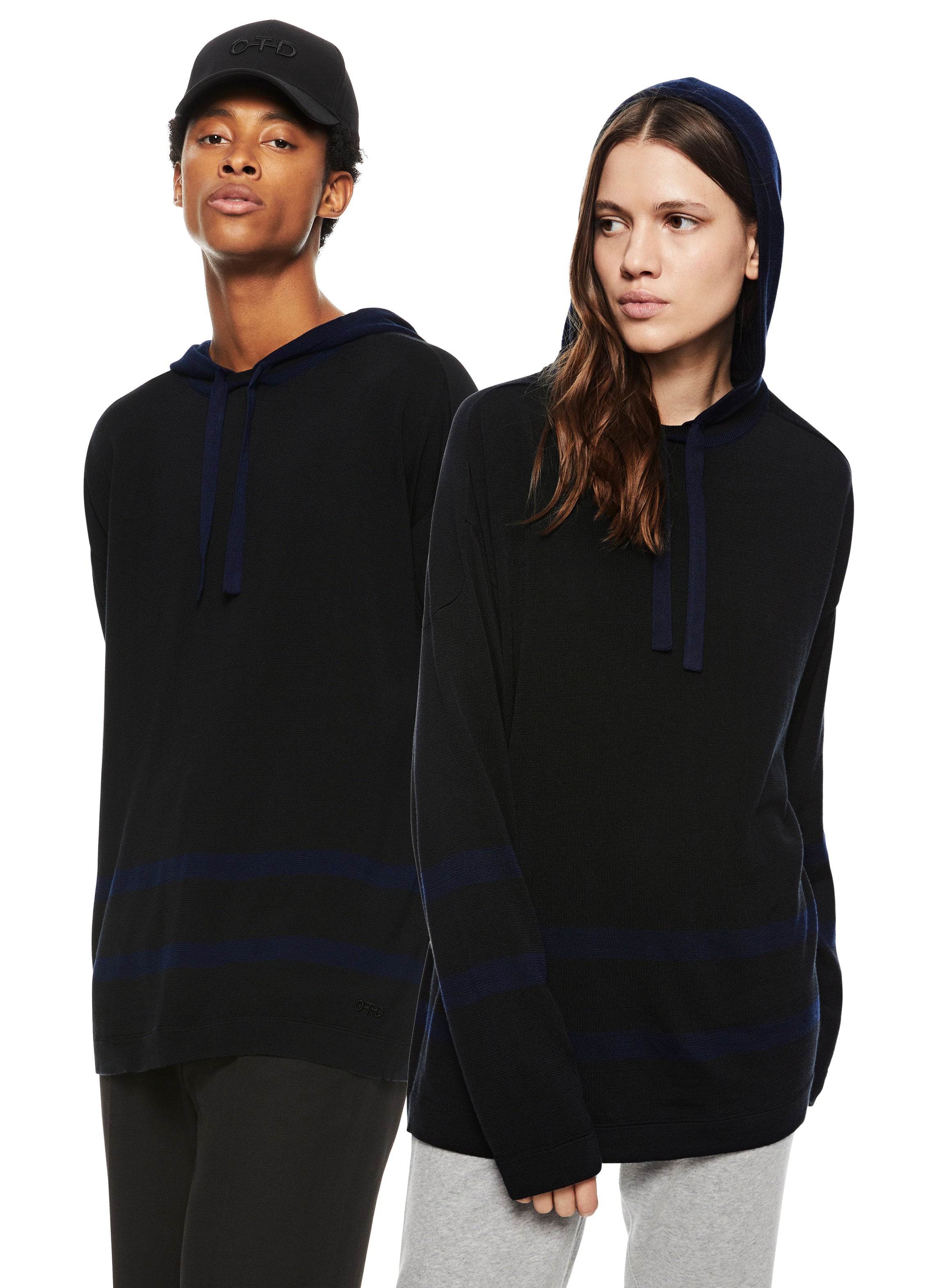 Oversized Hockey Sweater (Midnight)