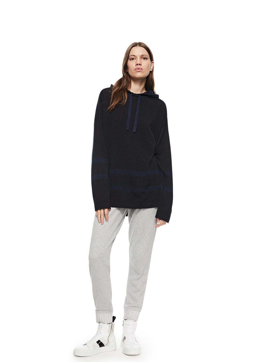 Oversized Hockey Sweater (Midnight)