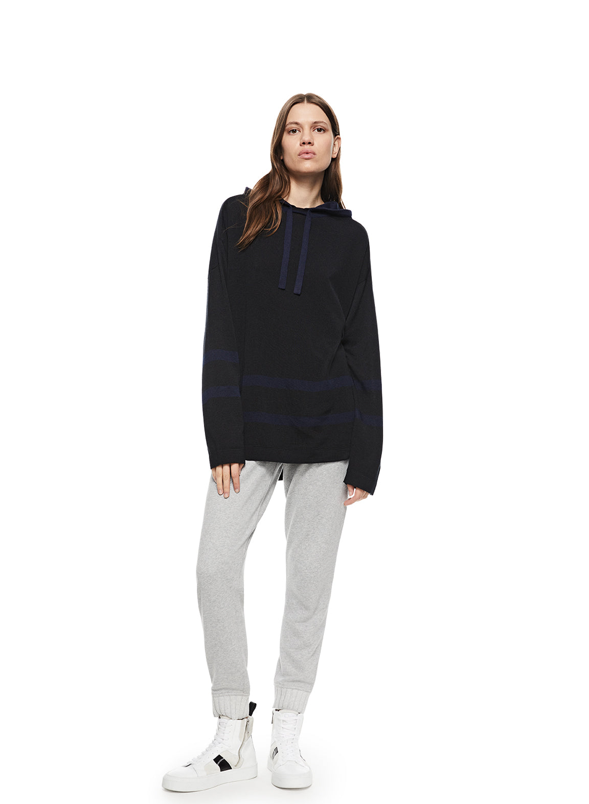 Oversized Hockey Sweater (Midnight)