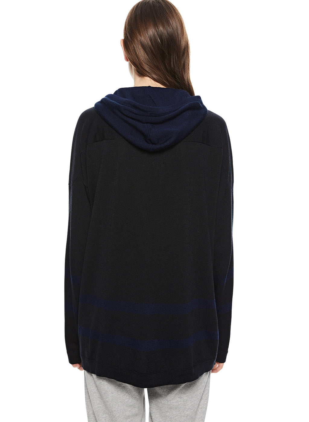 Oversized Hockey Sweater (Midnight)
