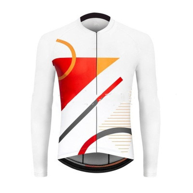 New Spring and Autumn Men'S Moisture Absorption Sweat Long Sleeve Cycling Clothing