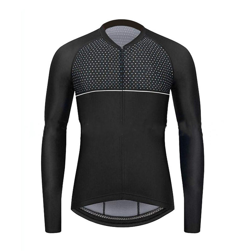 New Spring and Autumn Men'S Moisture Absorption Sweat Long Sleeve Cycling Clothing