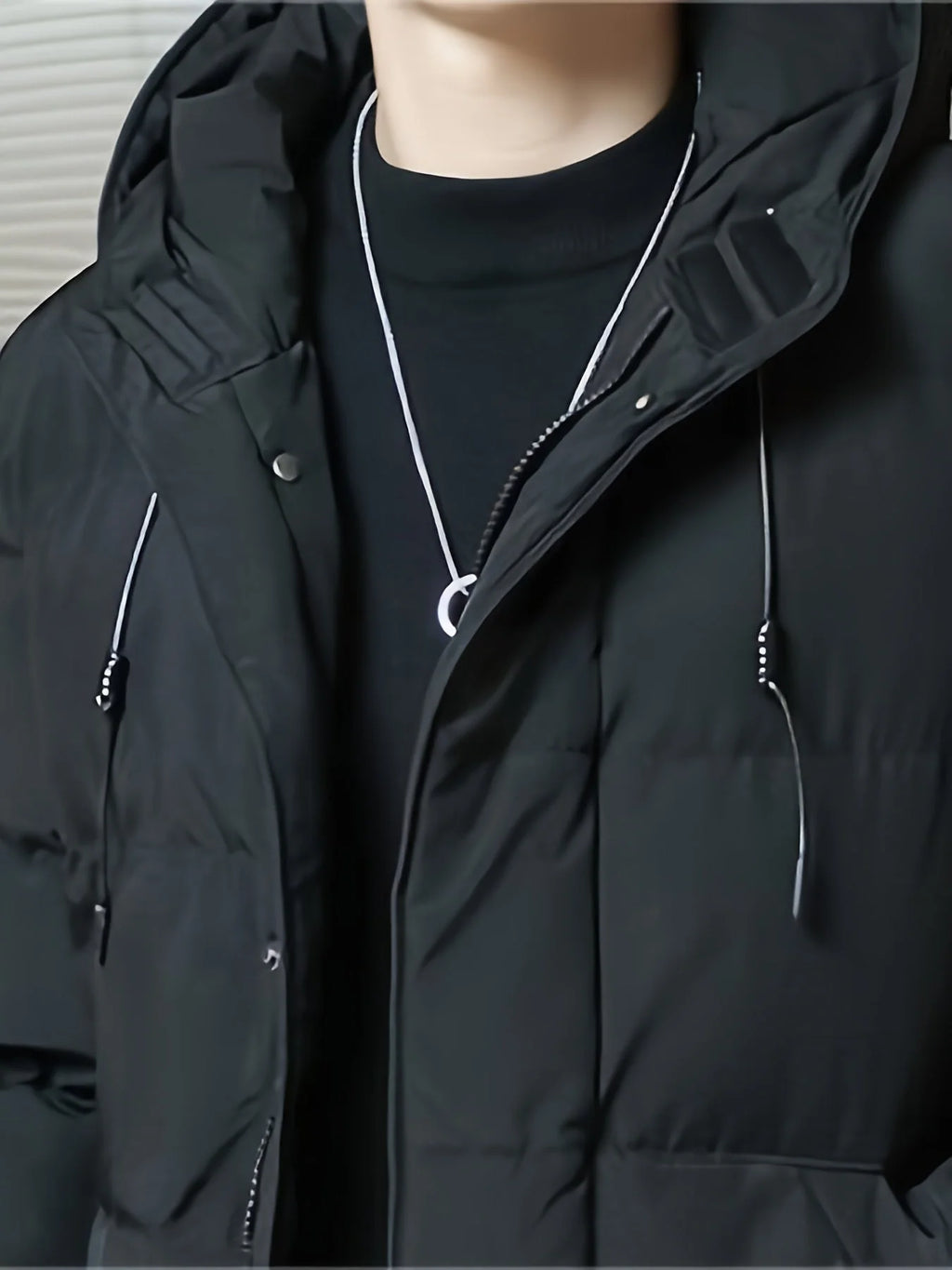 Men’S Thick Padded Winter Coat | Long Warm Parka
