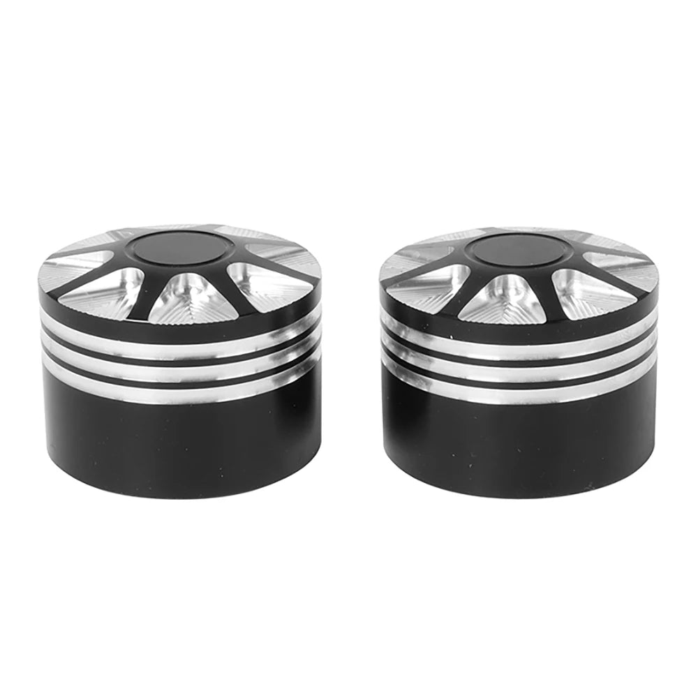 Motorcycle CNC Front Axle Nut Cover Cap Aluminum Black/Chrome for Harley Sportster XL XG Touring Dyna VRSC Softail Street Glide