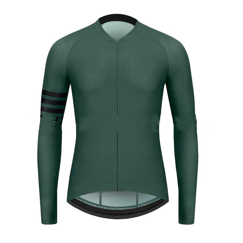 New Spring and Autumn Men'S Moisture Absorption Sweat Long Sleeve Cycling Clothing