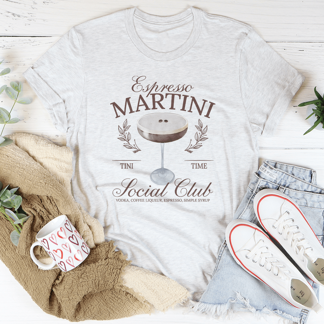 Espresso Martini Social Club Tee-3