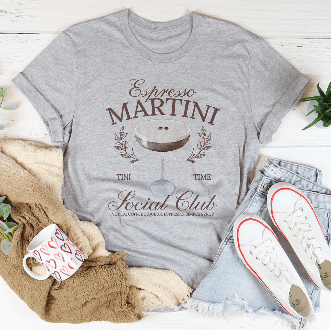 Espresso Martini Social Club Tee-2