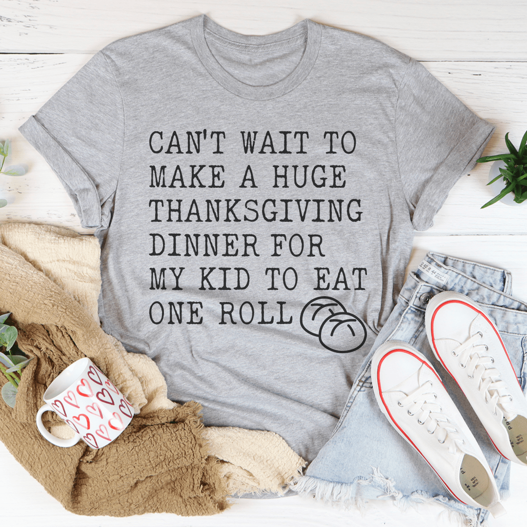 Huge Thanksgiving Dinner Tee-3