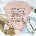 Huge Thanksgiving Dinner Tee-0