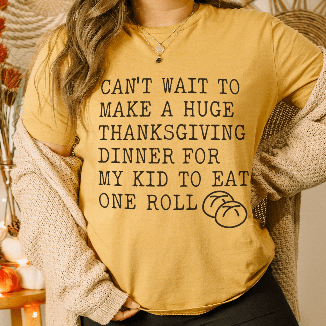 Huge Thanksgiving Dinner Tee-1