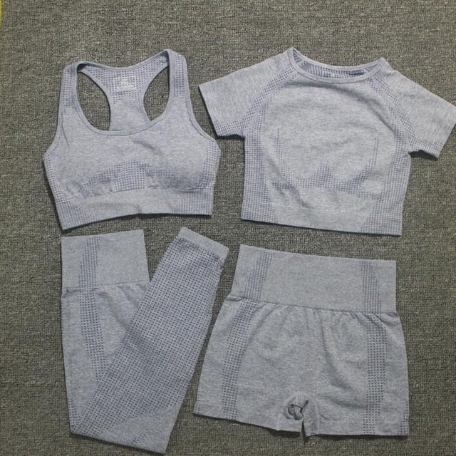 vital seamless yoga set gym set women workout clothes for women active wear sport suit-9