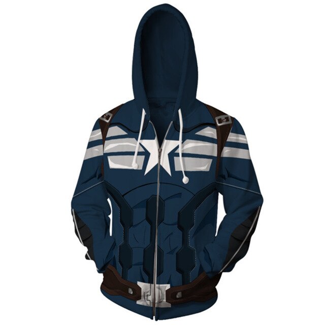 Superhero Iron Man Spiderman Clothes Mens Hoodies Zipper Sweatshirt 3D Peter Parker Miles Morales Hoodie Jackets Casual Coats