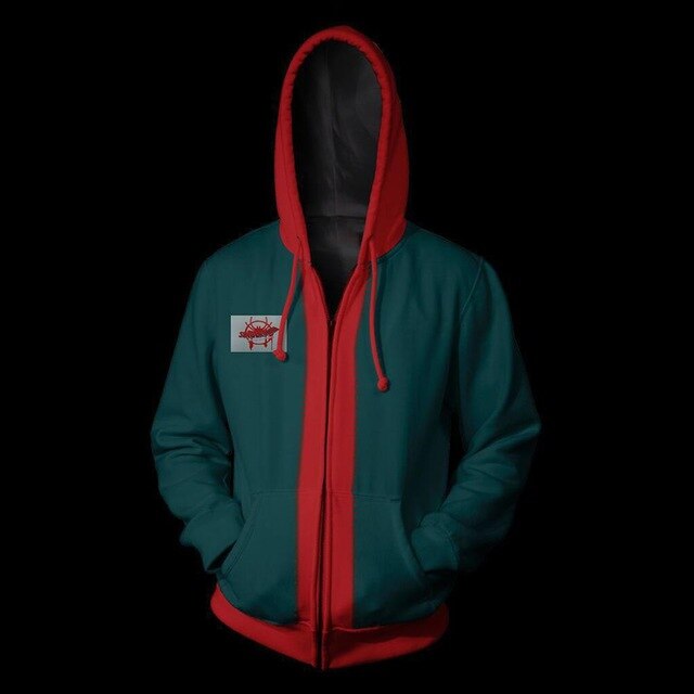 Superhero Iron Man Spiderman Clothes Mens Hoodies Zipper Sweatshirt 3D Peter Parker Miles Morales Hoodie Jackets Casual Coats