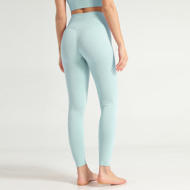 2 Piece Yoga Set Sports Bra and Leggings Jogging Women Gym Set Clothes Seamless Workout Sports Tights Women Fitness Sports Suit-14