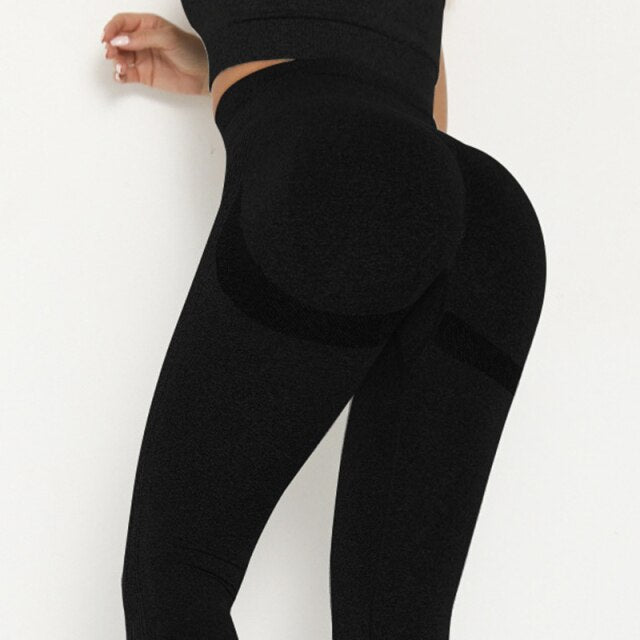Seamless Yoga Pants Fitness Leggings For Women Workout Sports Tights Gym Clothes High Waist Leggins Athletic Exercise Trousers-9