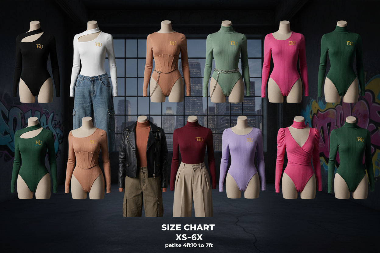 Ribbed Bodysuit — Urban Trendy Styles