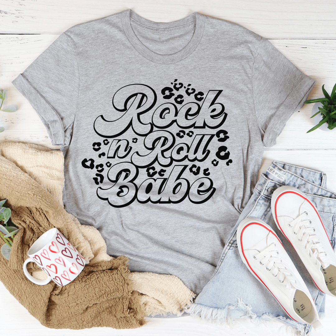 Rock 'N Roll Babe Tee-1