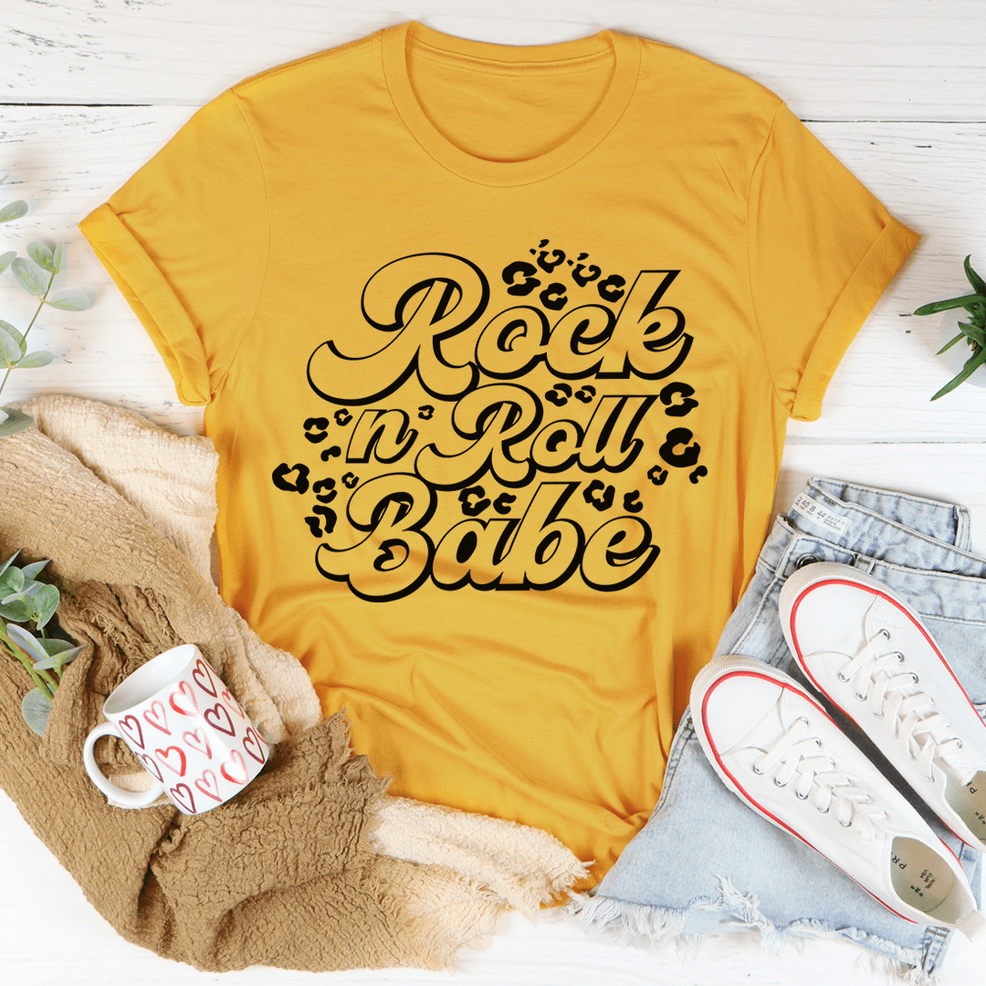 Rock 'N Roll Babe Tee-0
