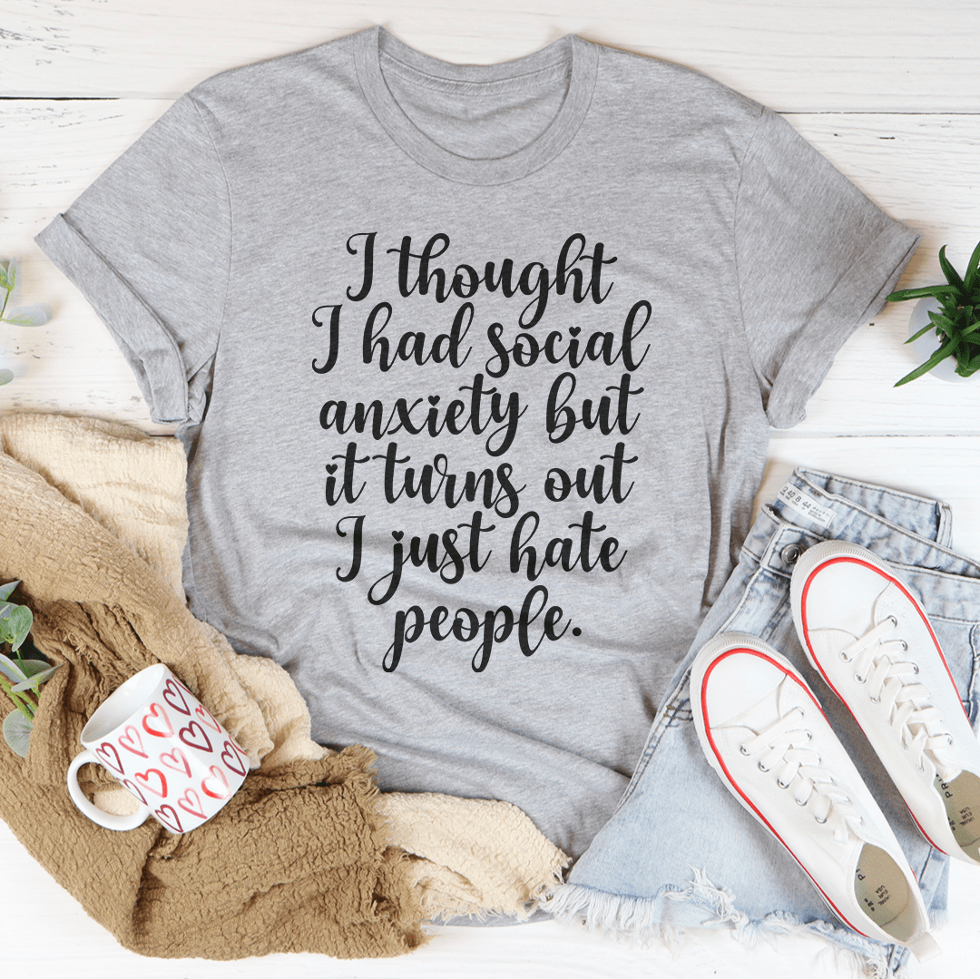 Social Anxiety Tee-1