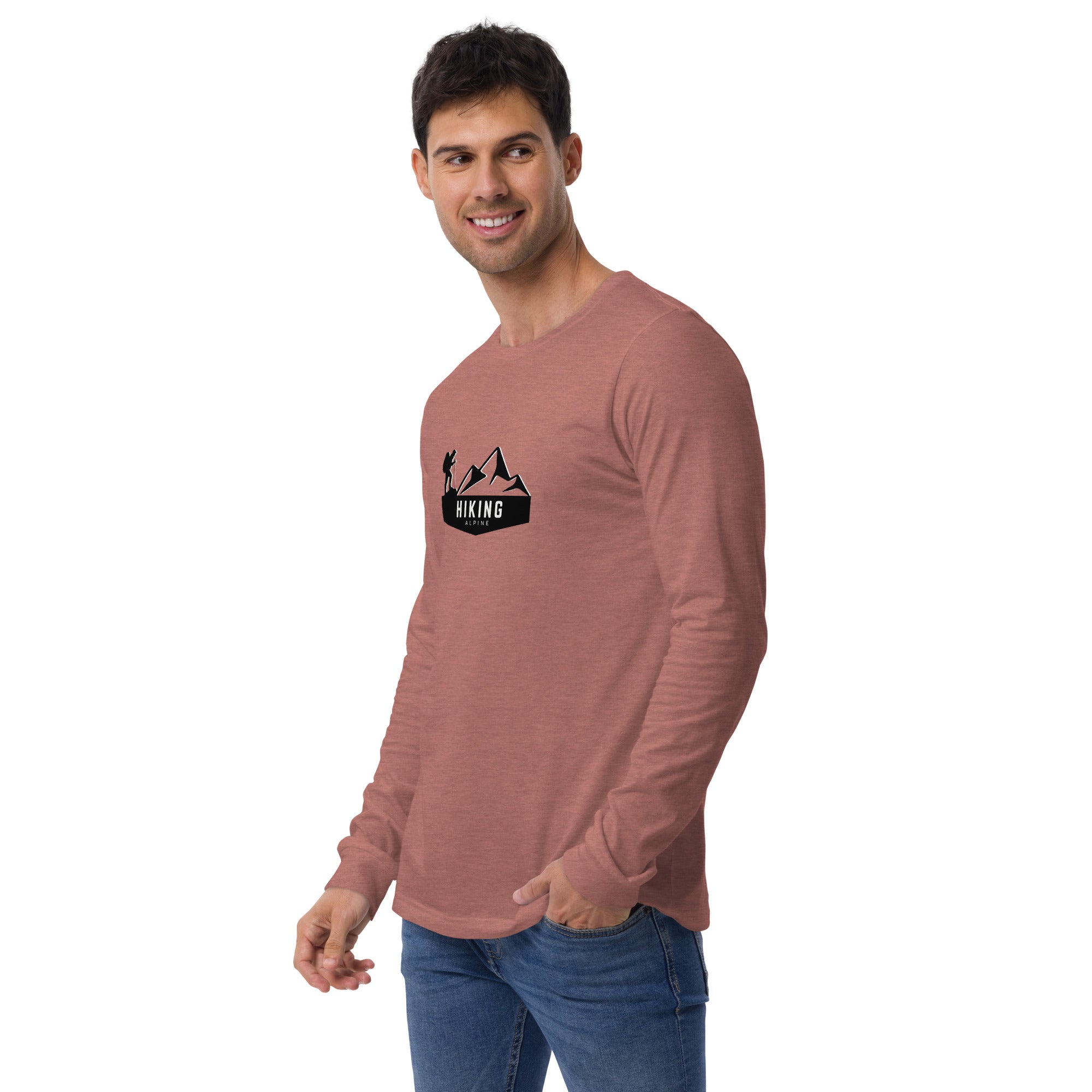 Hiking Alpine Top Unisex Long Sleeve Tee-6