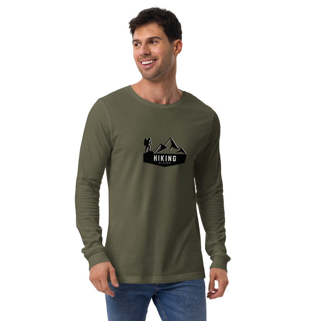 Hiking Alpine Top Unisex Long Sleeve Tee-4