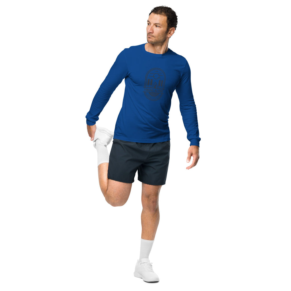Hiking Alpine Straight Unisex Long Sleeve Tee