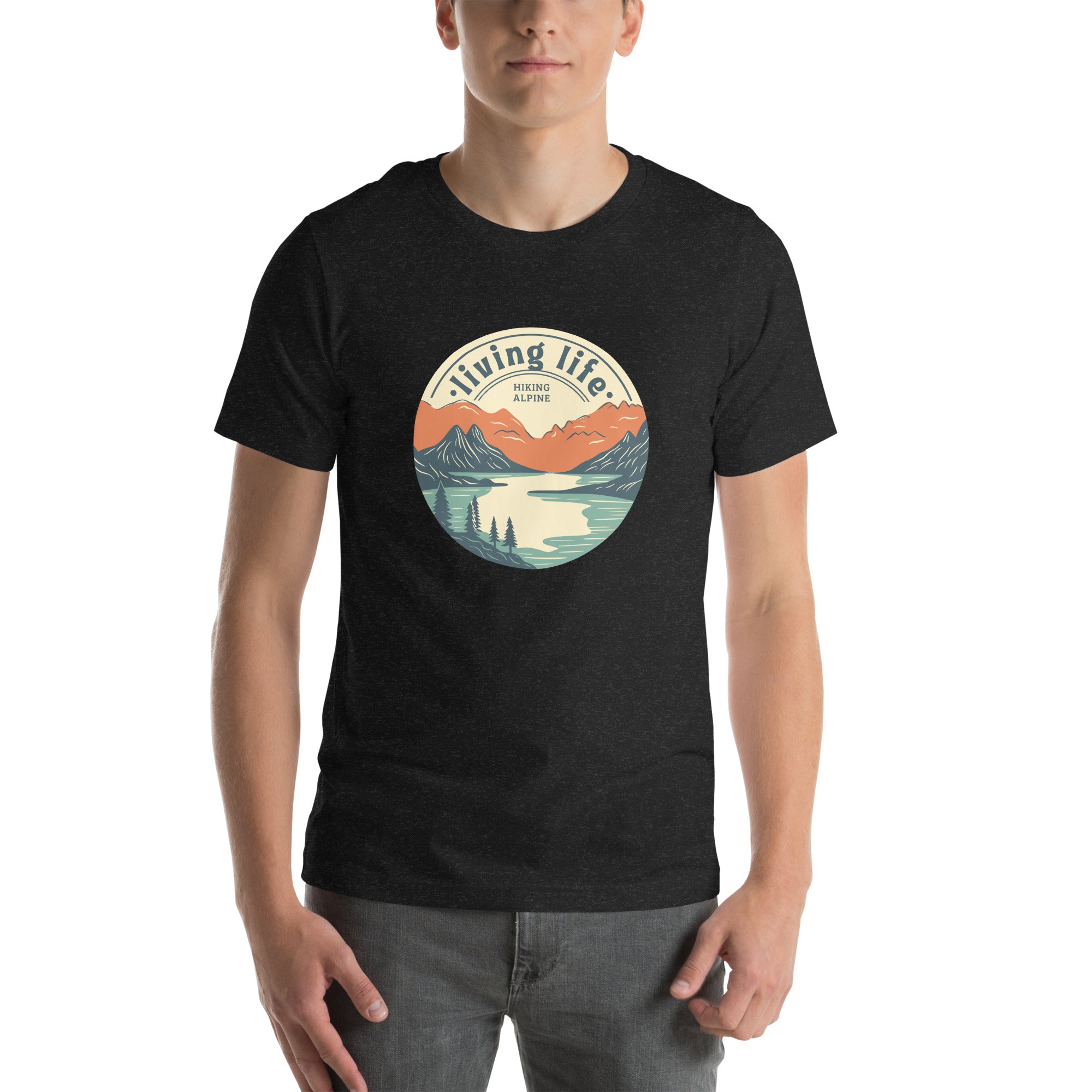 Hiking Alpine Outdoors Unisex t-shirt-0