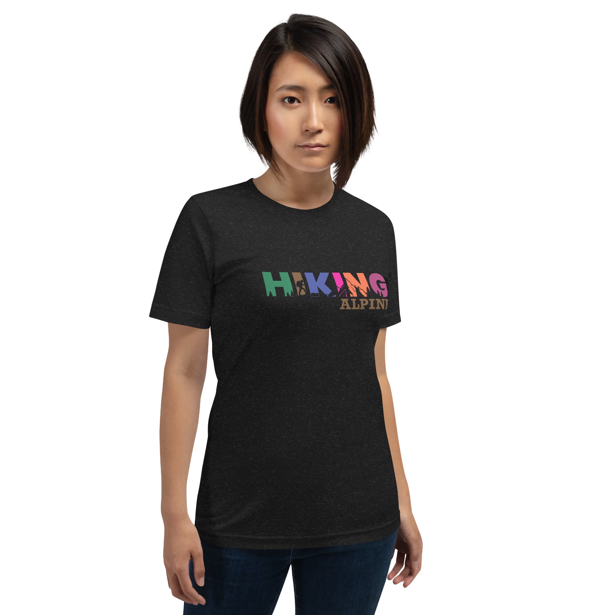 Hiking Alpine Unisex t-shirt-0