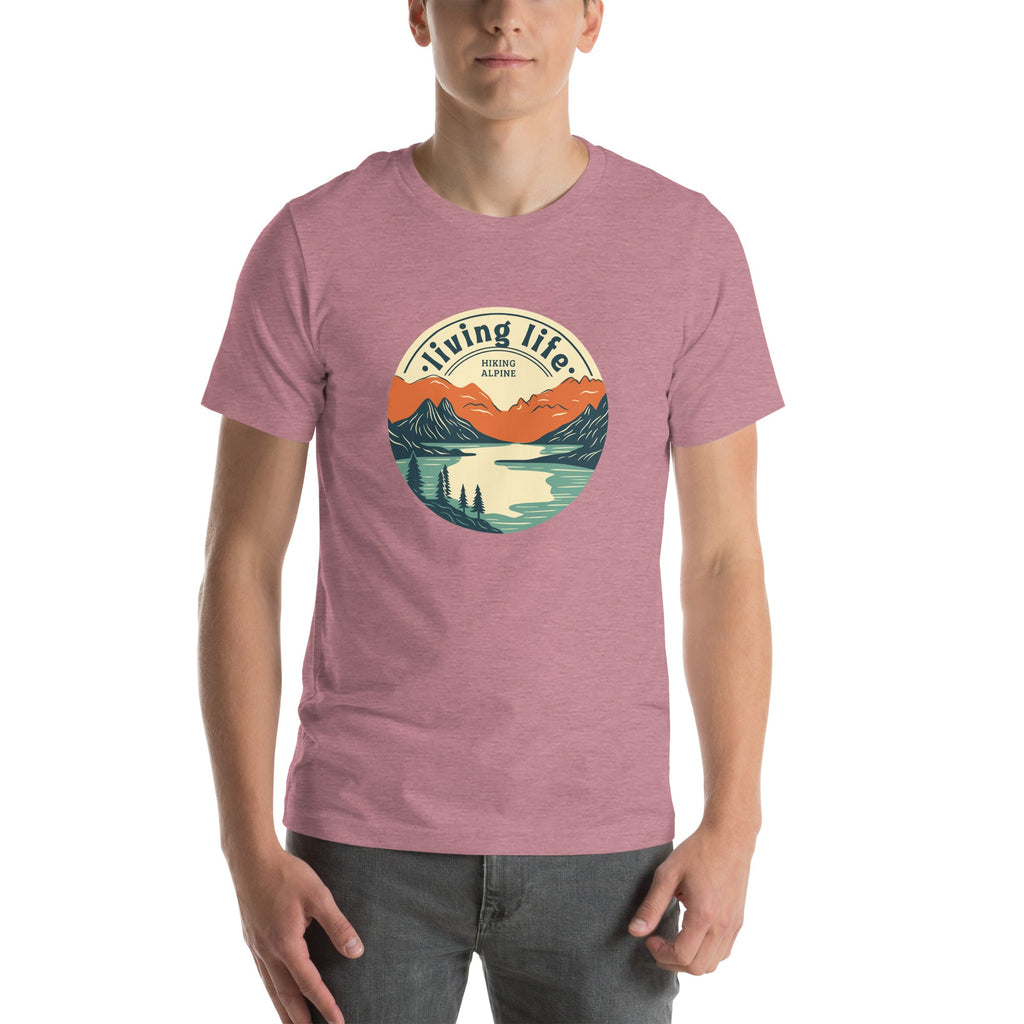 Hiking Alpine Outdoors Unisex t-shirt-11