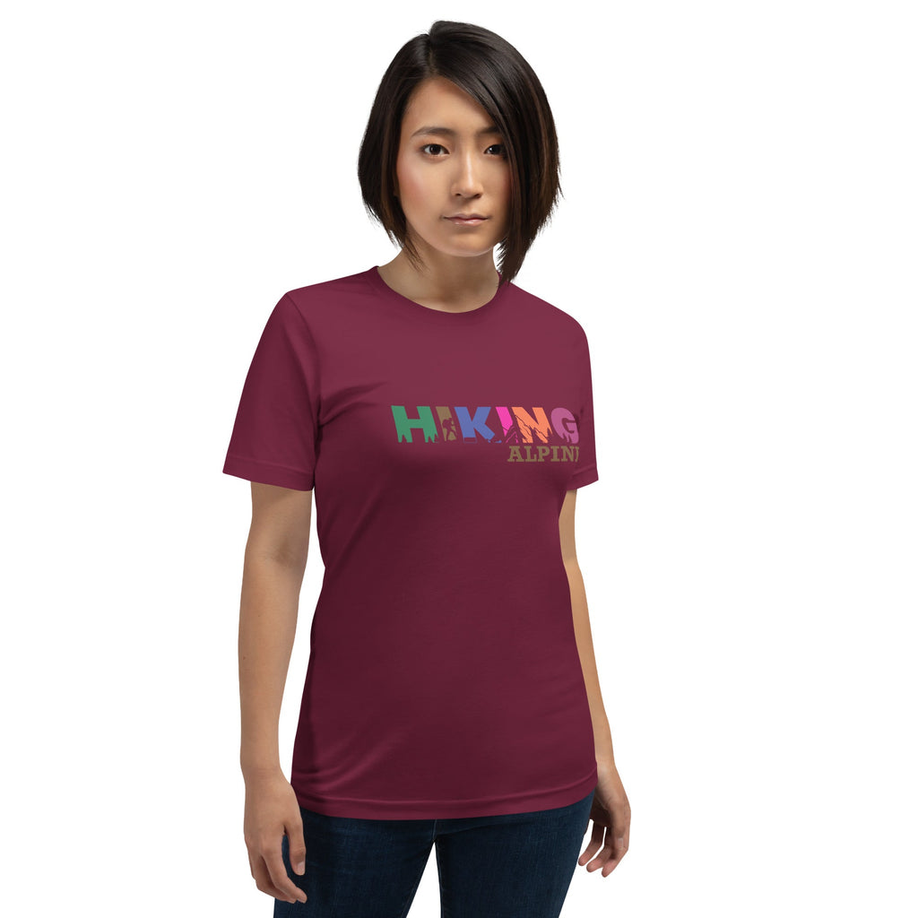 Hiking Alpine Unisex t-shirt-3