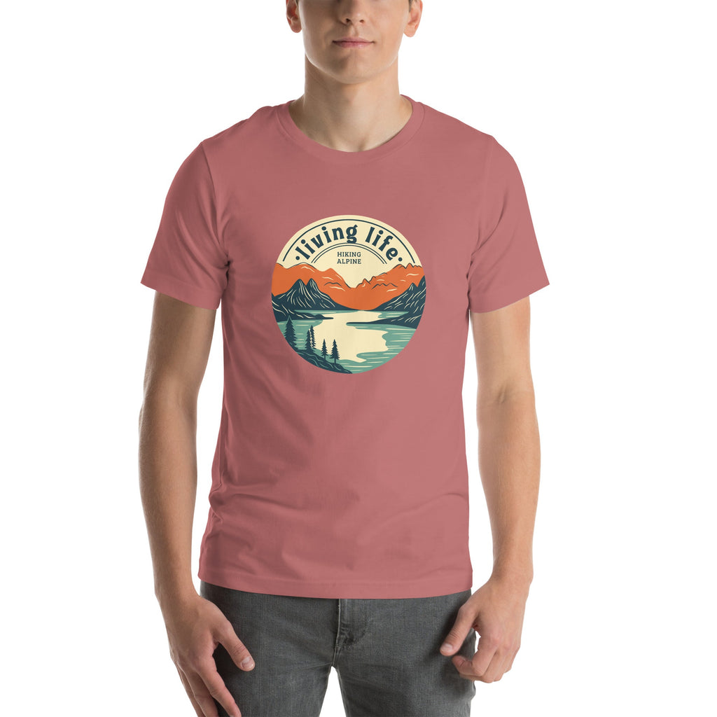 Hiking Alpine Outdoors Unisex t-shirt-10