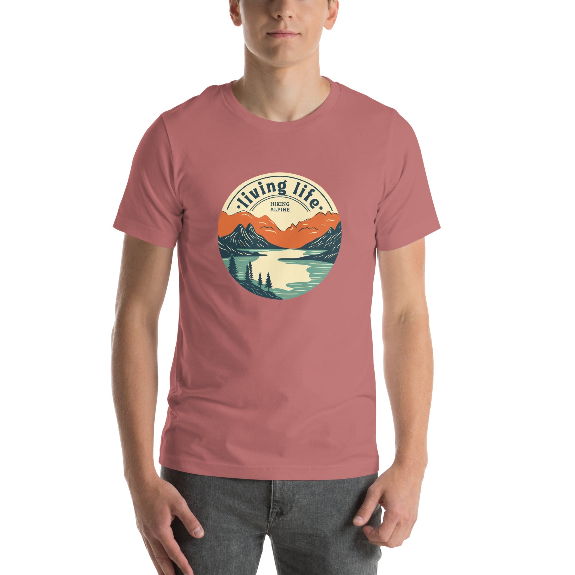 Hiking Alpine Outdoors Unisex t-shirt-10