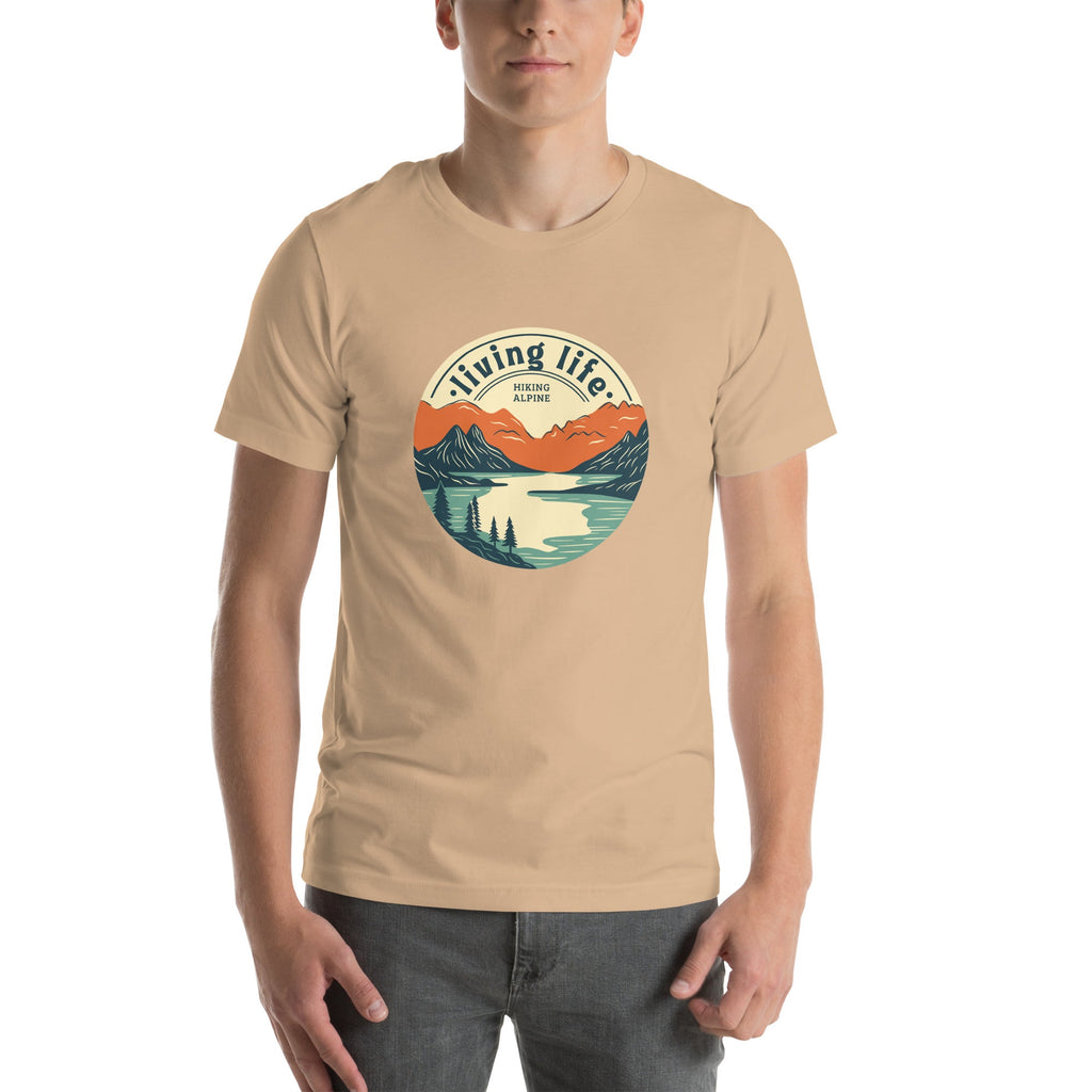 Hiking Alpine Outdoors Unisex t-shirt-13