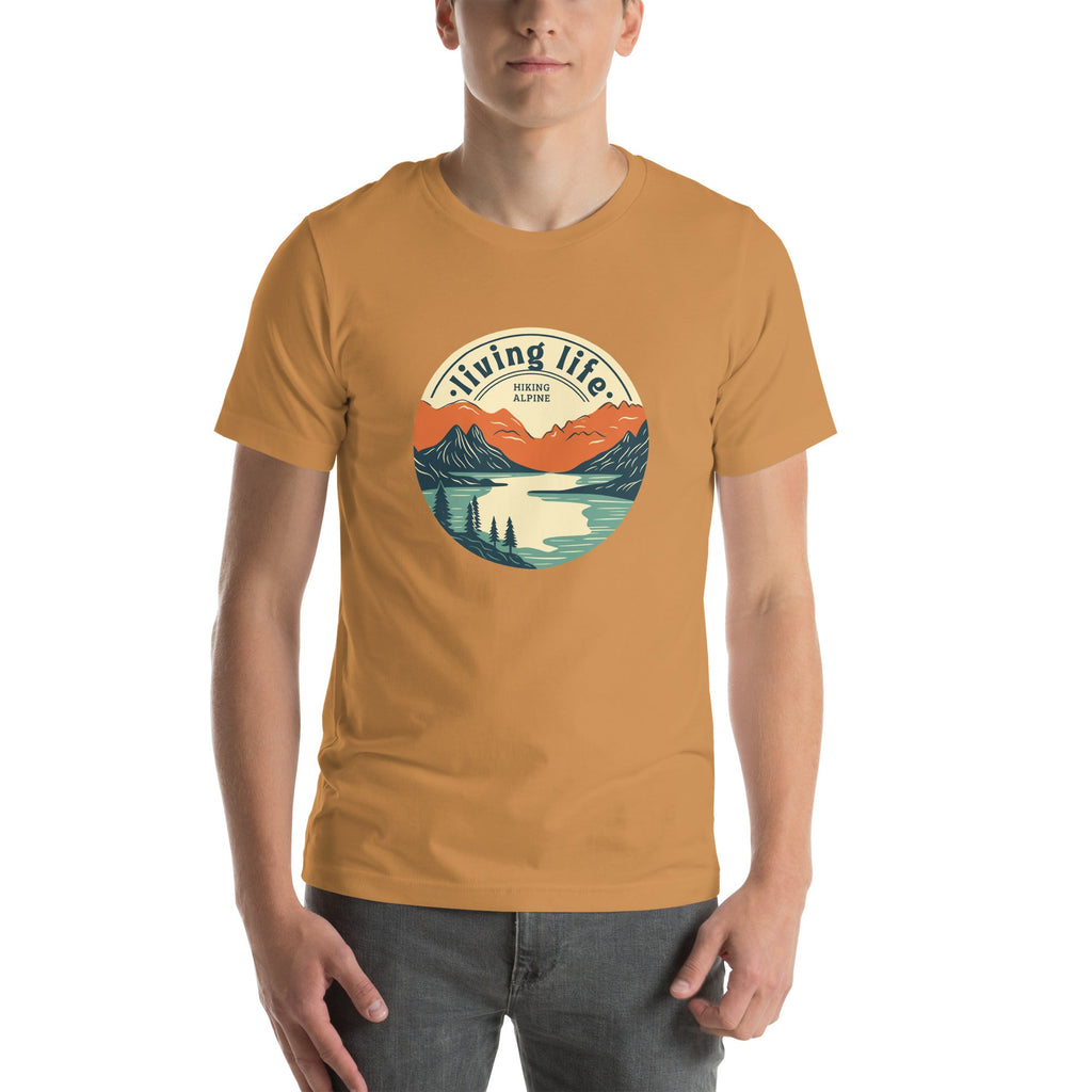 Hiking Alpine Outdoors Unisex t-shirt-12