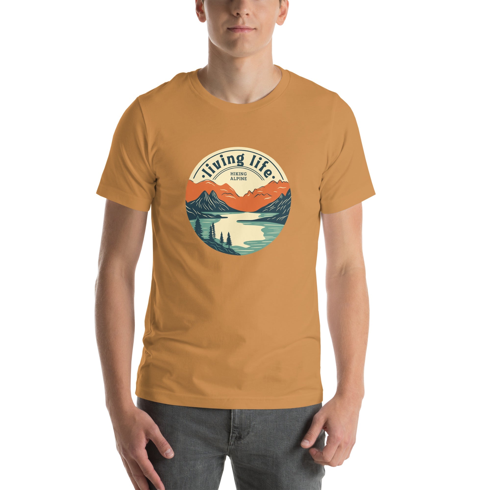 Hiking Alpine Outdoors Unisex t-shirt-12