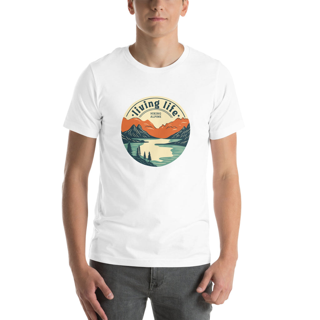 Hiking Alpine Outdoors Unisex t-shirt-14